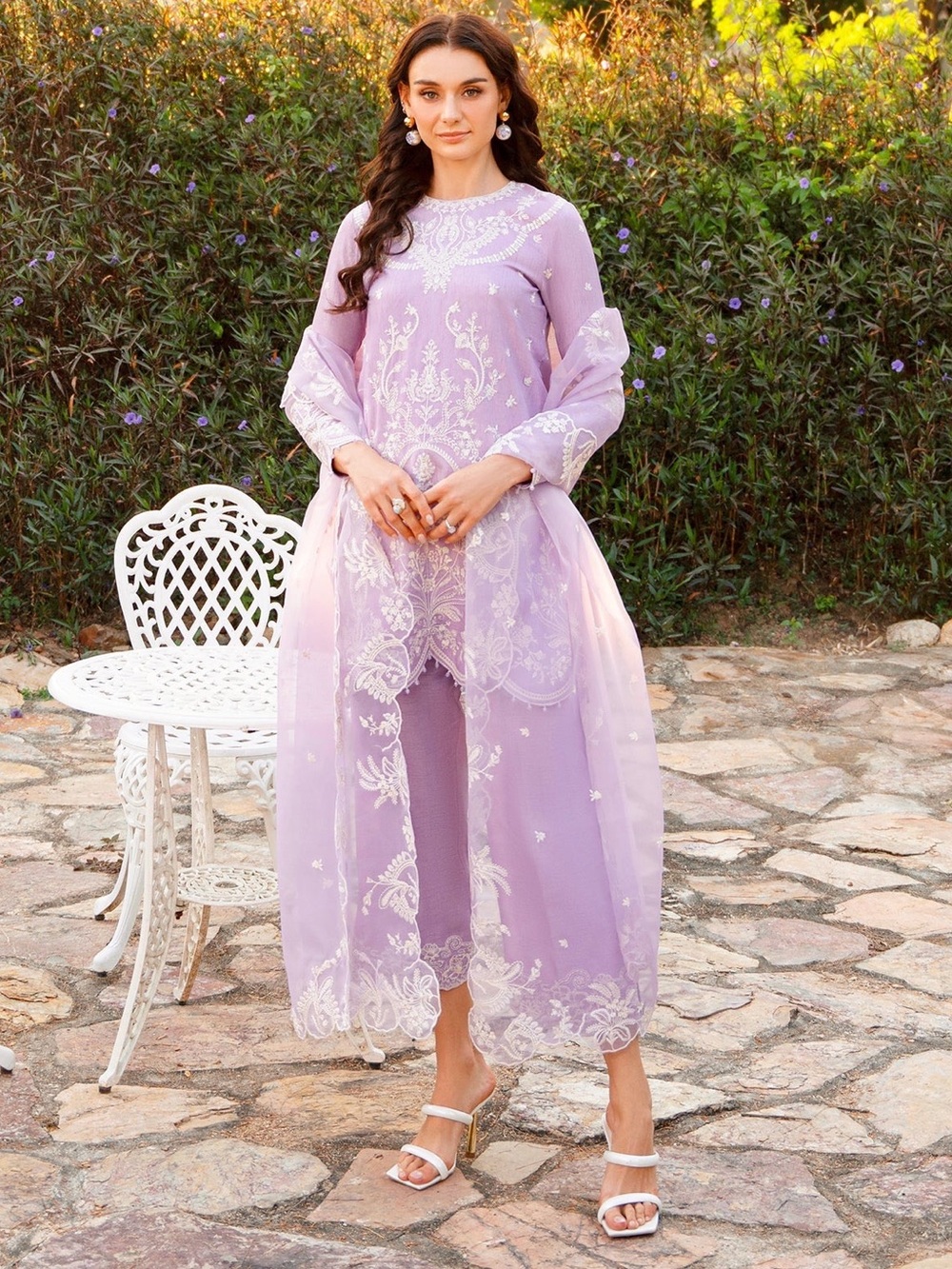 Enzo Fancy Raw Silk Pakistani Suit